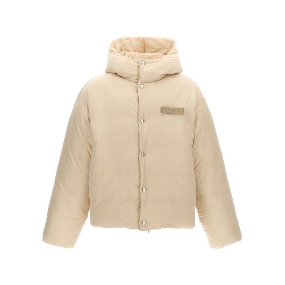 Jacquemus White Polyamide Full-Length Men's Jacket